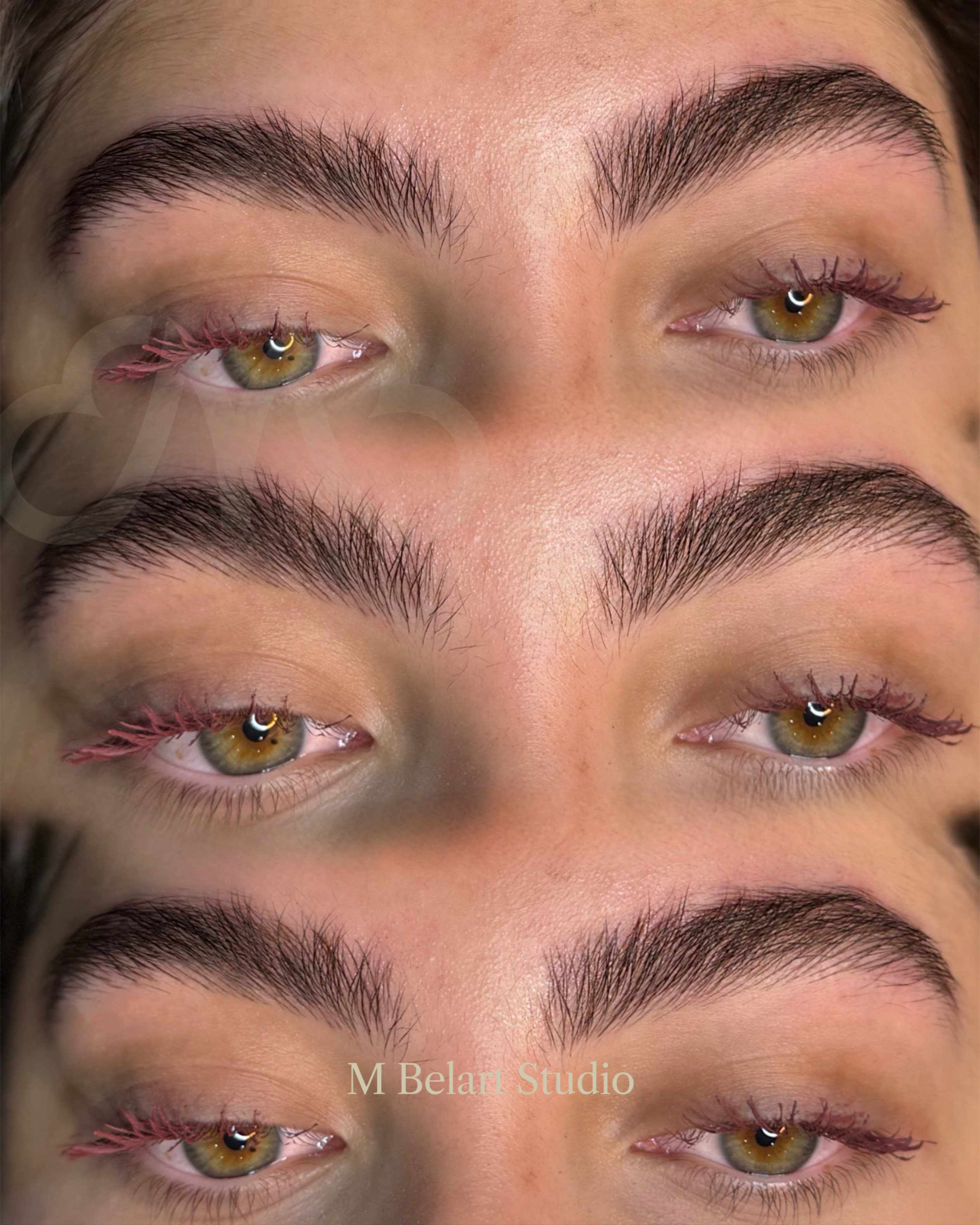 Cejas Frida Brows espesas naturales Monterrey · M Belart Studio