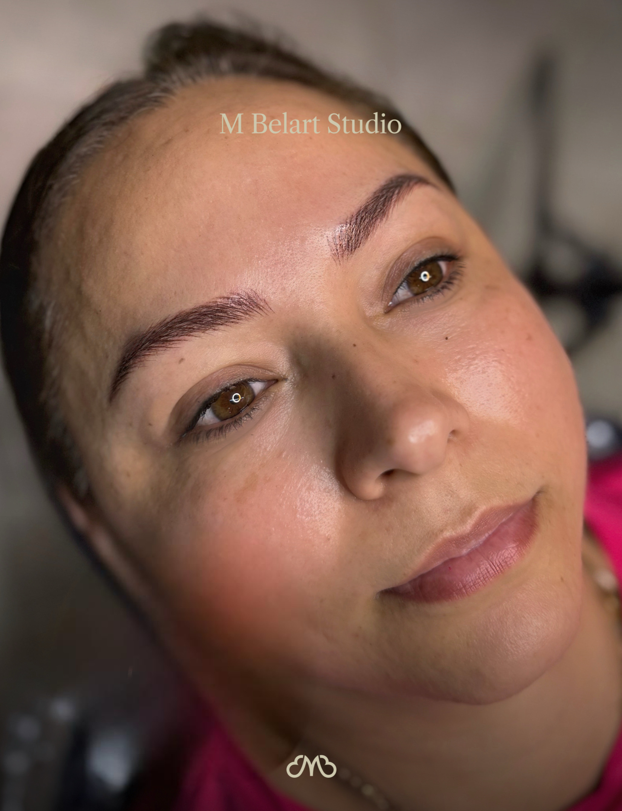 Cejas Hair Strokes naturales semipermanentes Monterrey · M Belart Studio