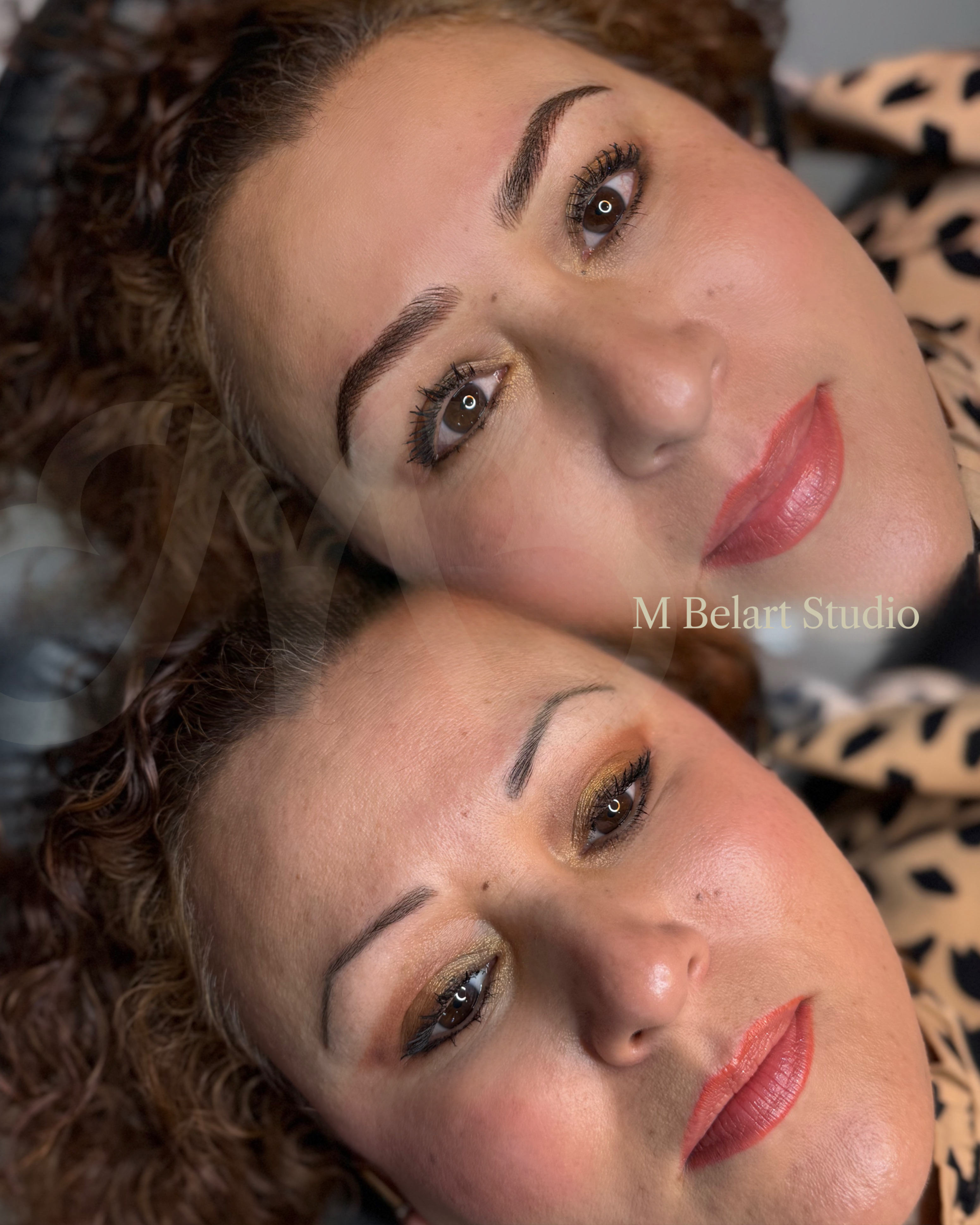 Cejas Hair Strokes naturales semipermanentes Monterrey · M Belart Studio