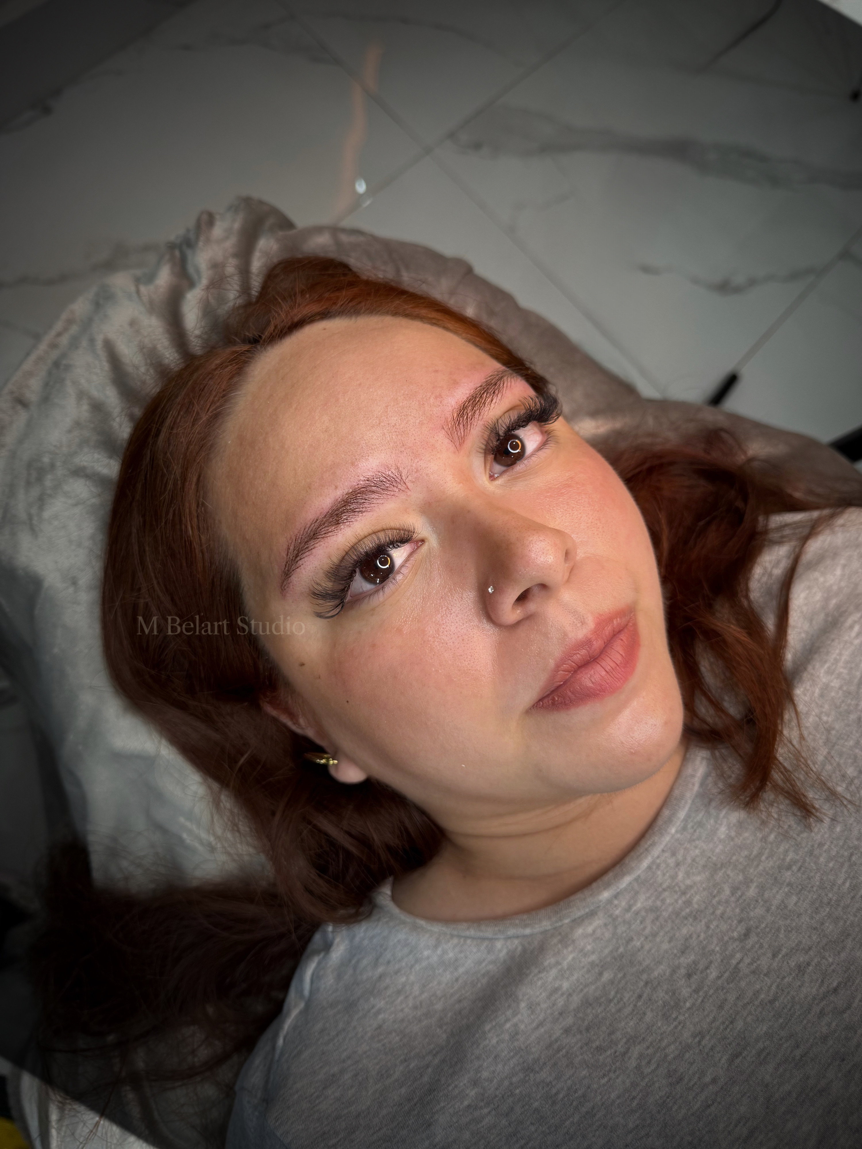 Cejas Hair Strokes naturales semipermanentes Monterrey · M Belart Studio